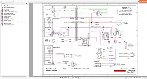 2014 bobcat t550 skid steer|bobcat t550 wiring diagram.